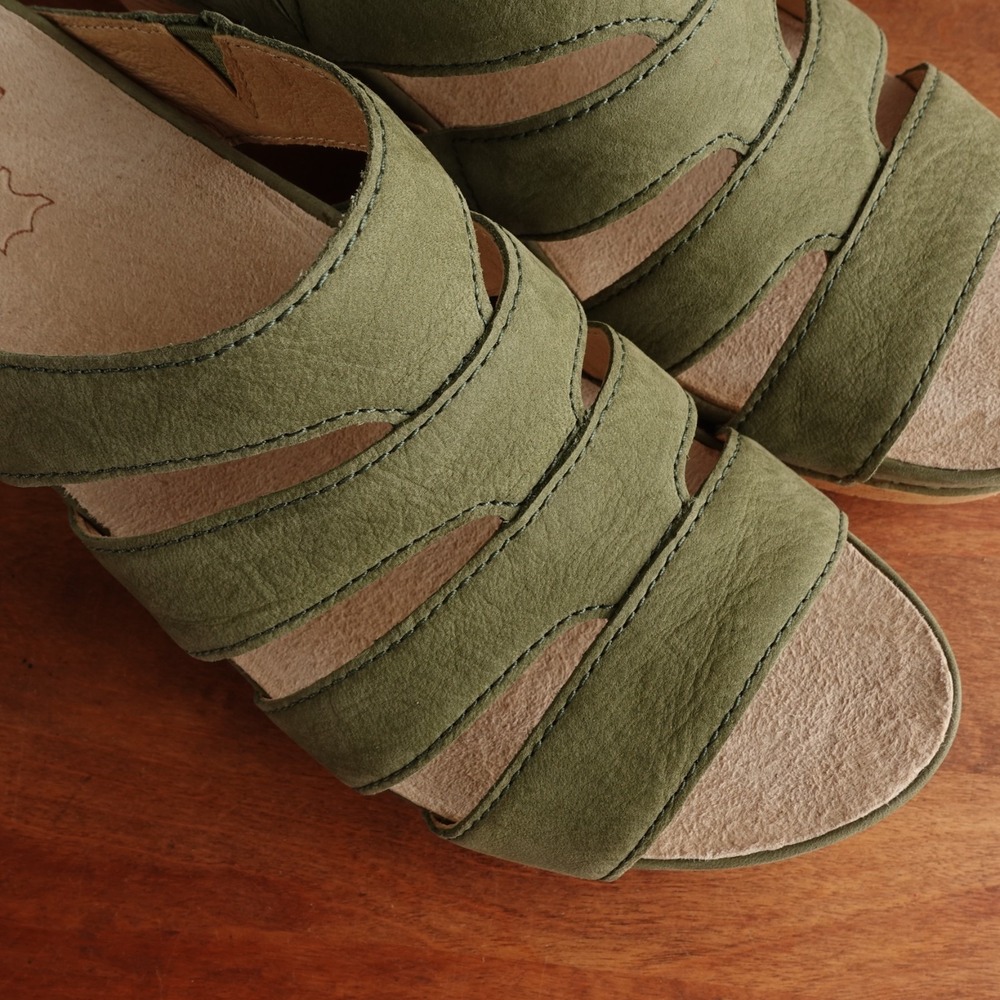 Dansko Sandals Womens SZ EU 39 US 8.5-9 Green Lyndi Slide Comfort Coastal Shoes - Picture 12 of 15